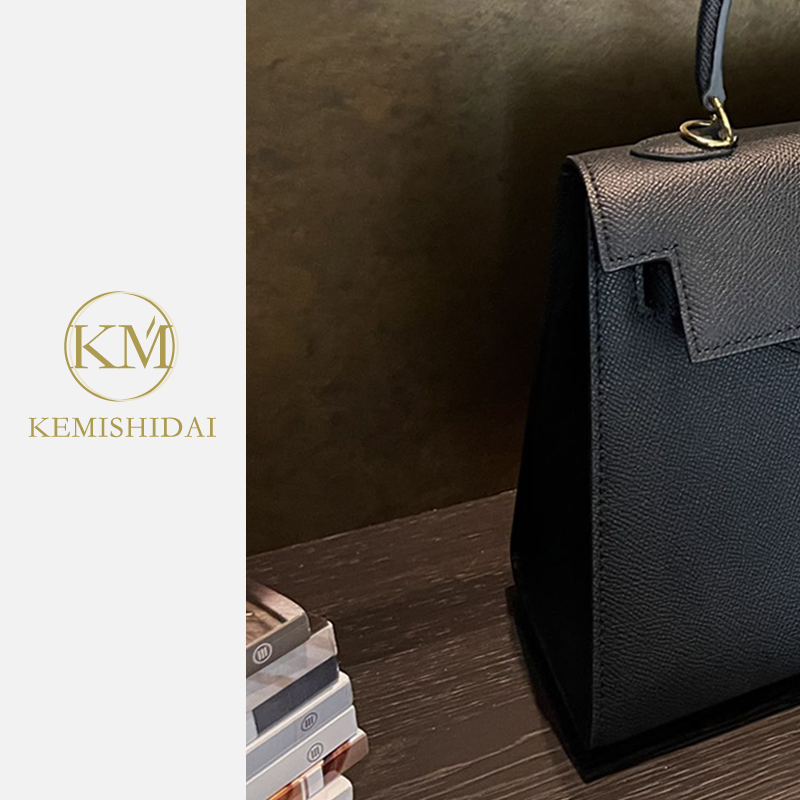 【觅姐高定】EP手掌纹外缝二代手提包 法原版嵿牛皮 半手蜡线沙菲线