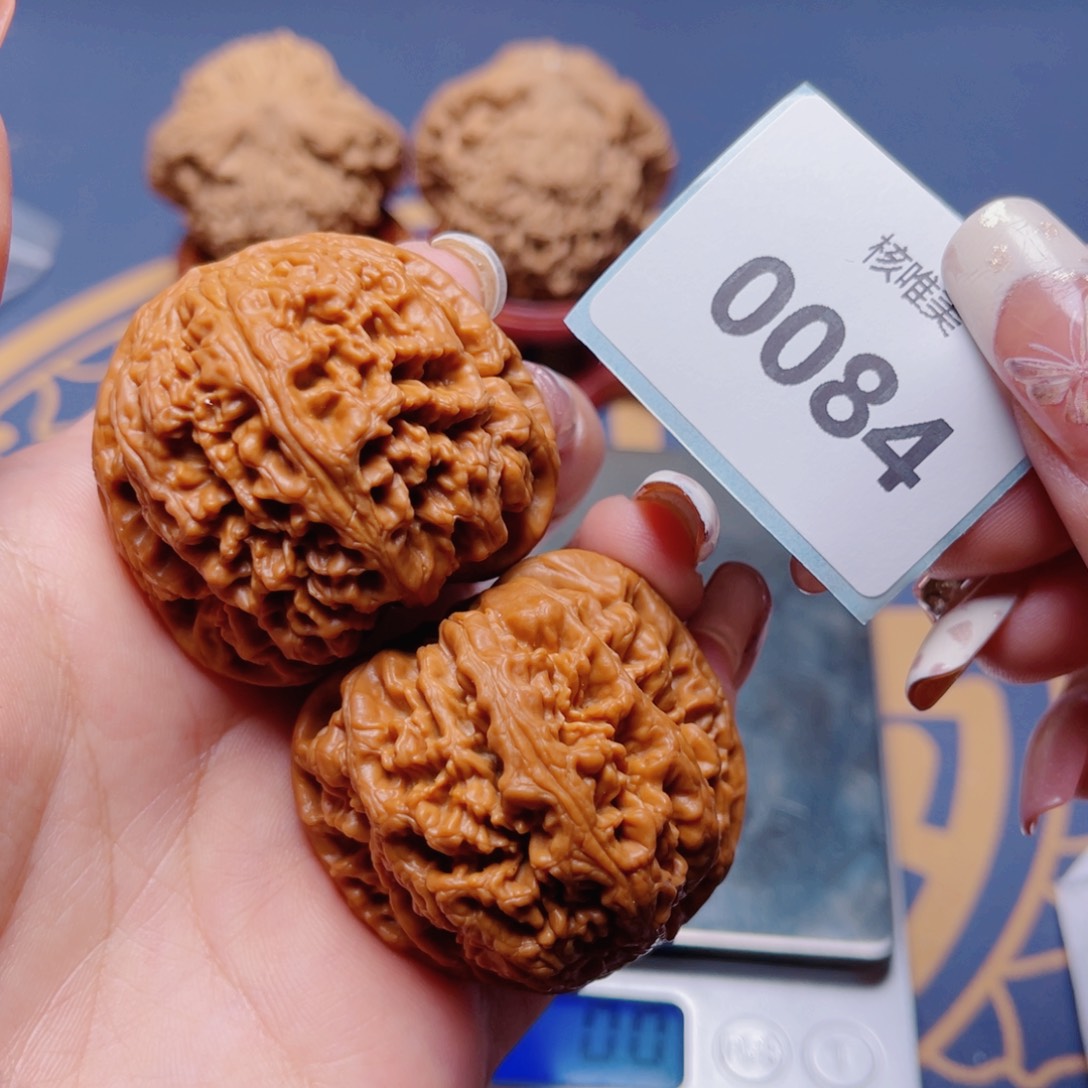 文玩核桃把件粗筋0084