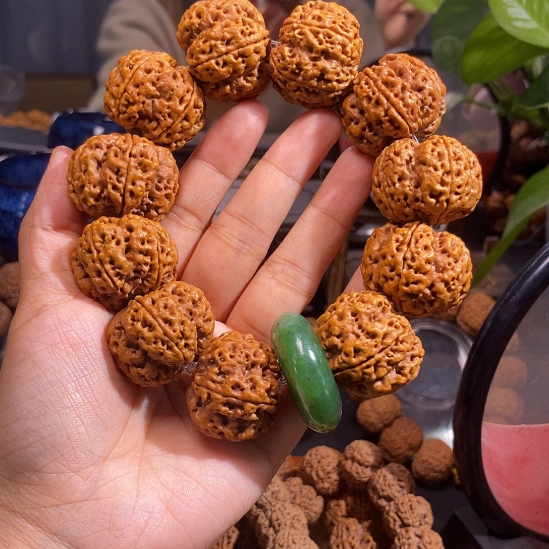 金刚菩提手串铁血梅花30mm