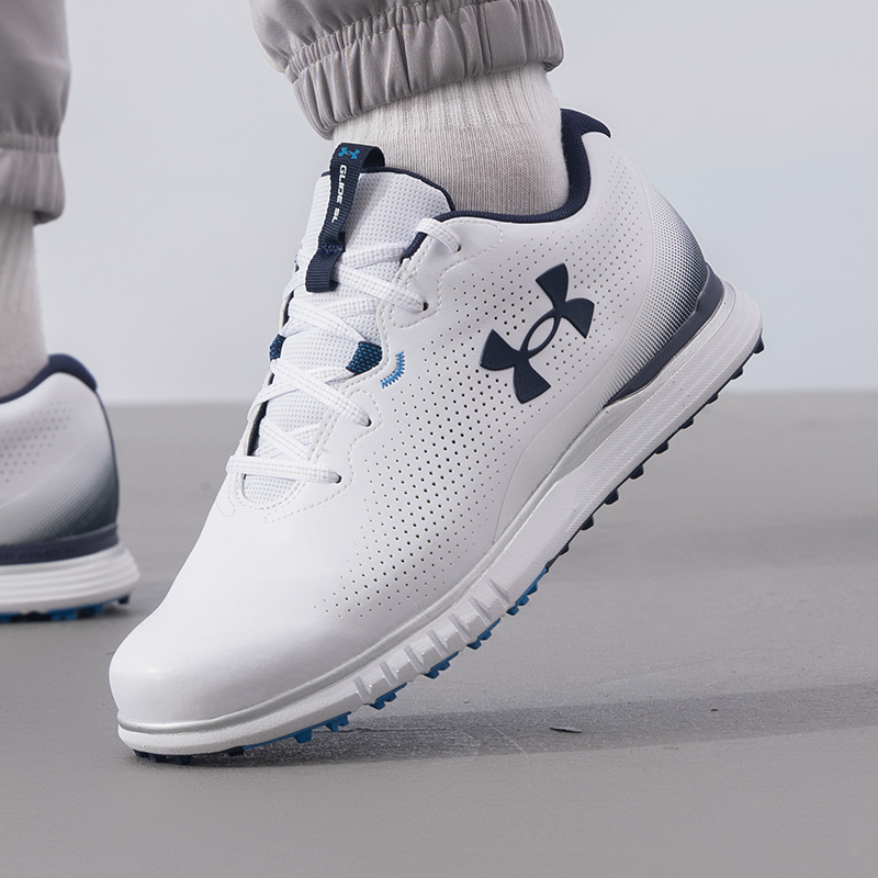 【达人专属】安德玛高尔夫球鞋男健身鞋轻便训练鞋运动鞋 3026402