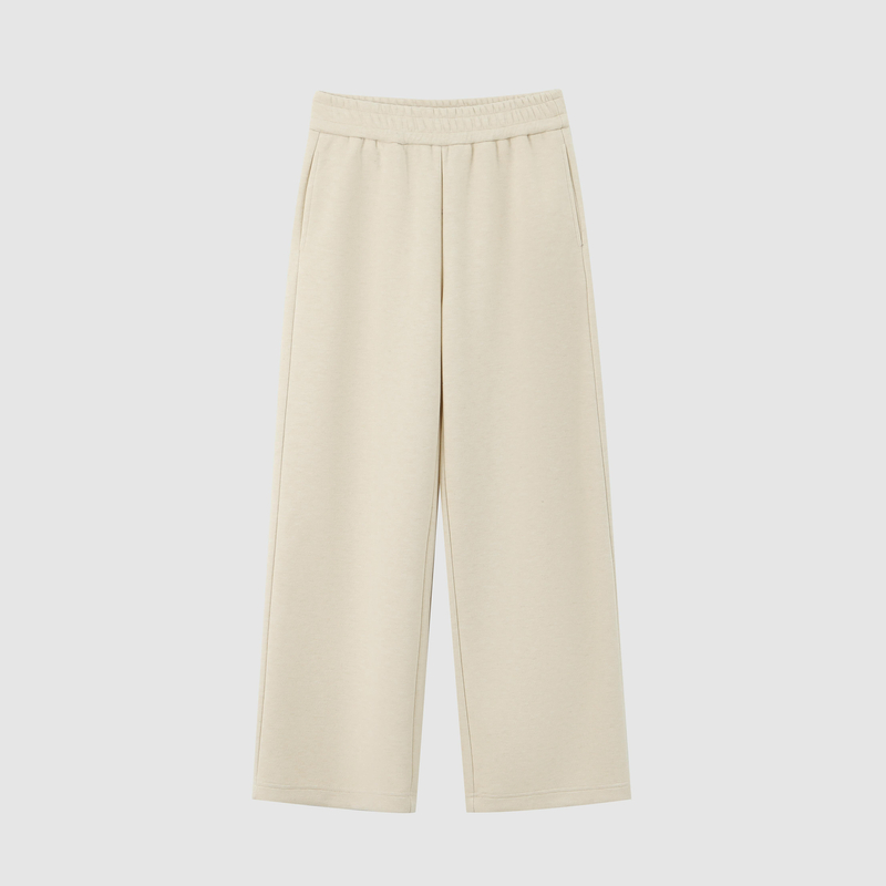 女【美利奴羊毛直筒裤】冬季一条过冬加厚加绒羊毛裤（SQ25104）