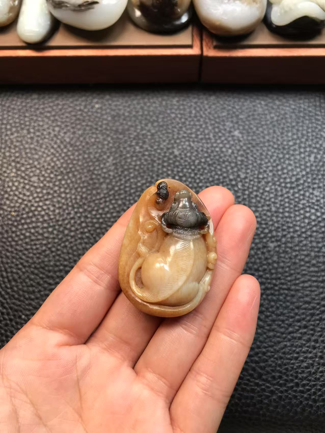 和田玉牛，实物漂亮