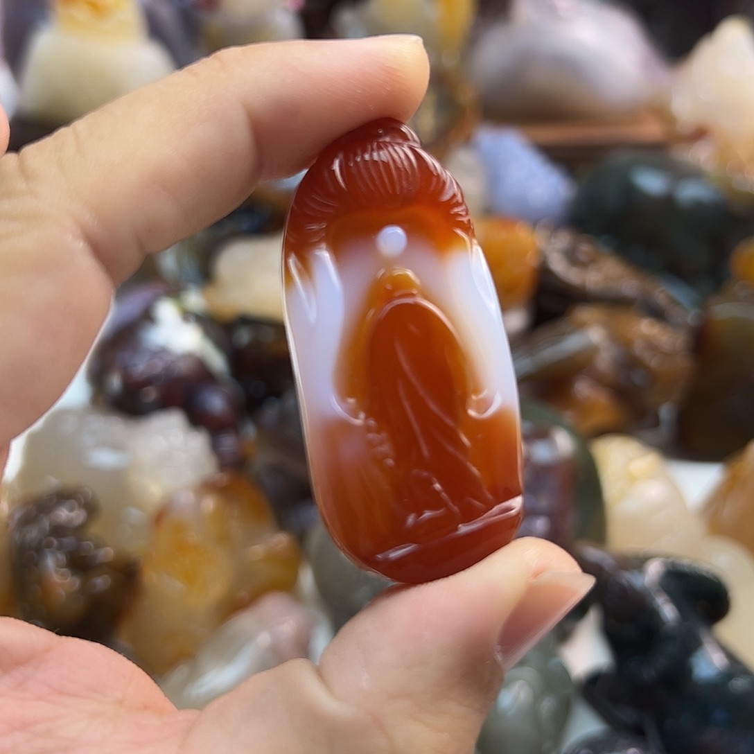 玛瑙/玉髓未镶嵌颈饰