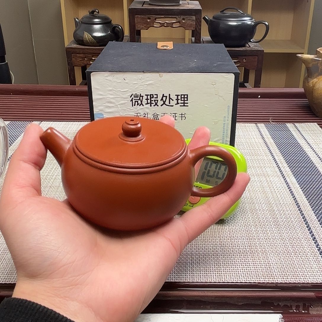 紫砂茶壶泰***、微瑕处理