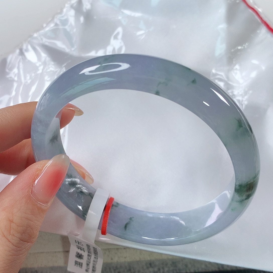 翡翠手镯未镶嵌 正圈①④