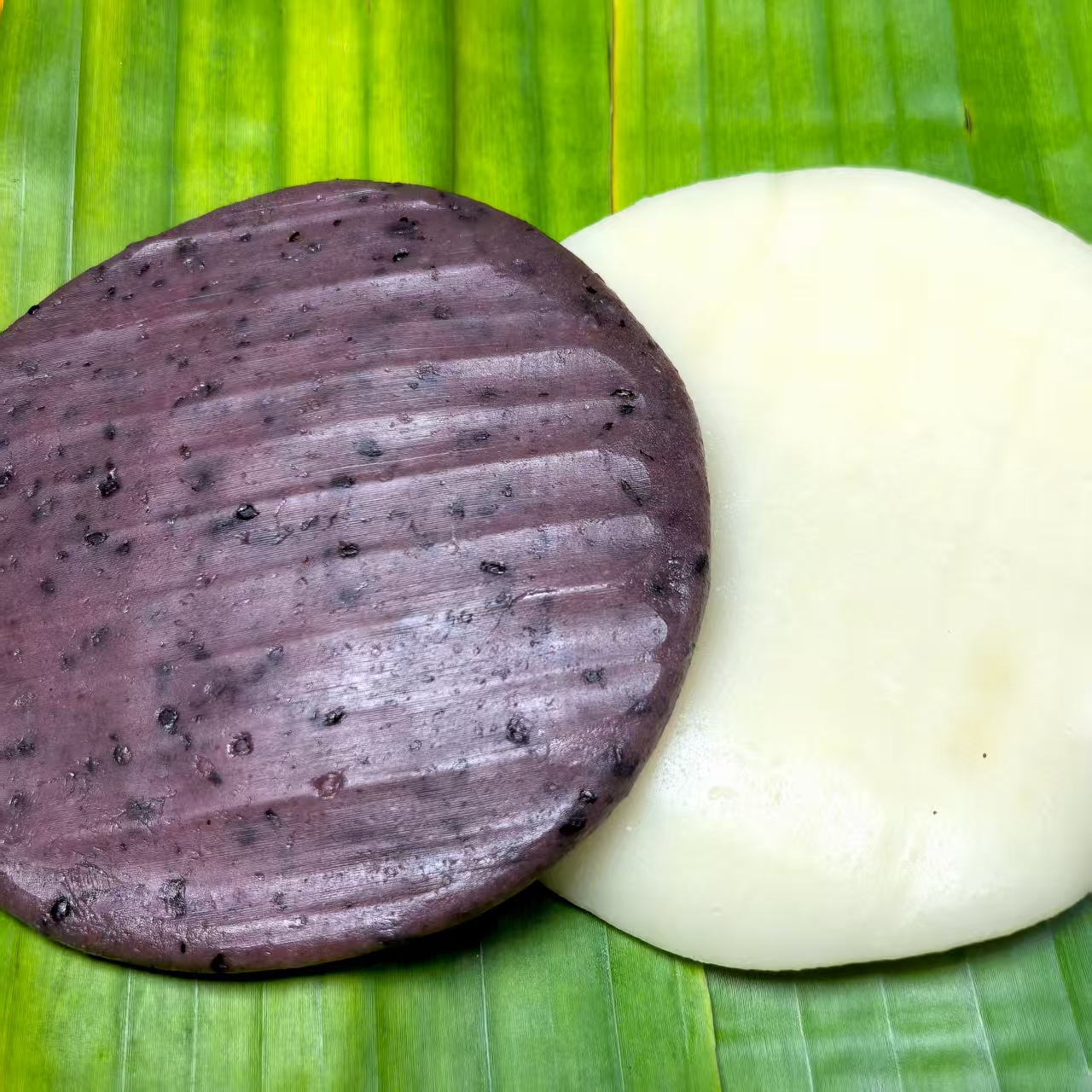 云南德宏傣味特产粑粑 白糯米粑粑 紫糯米粑粑 苏籽粑粑