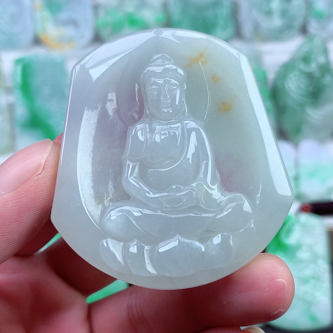 翡翠未镶嵌颈饰翡翠吊坠