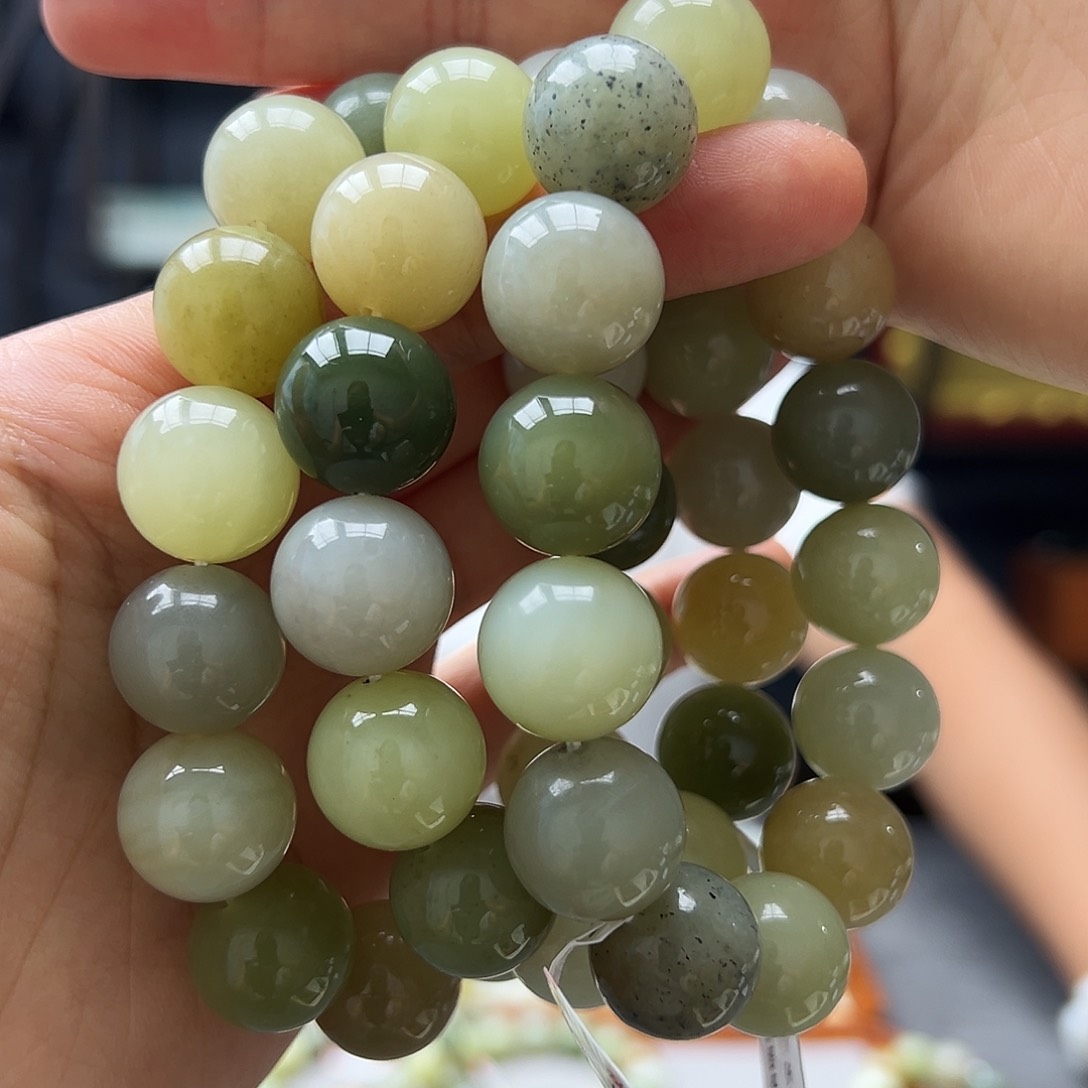 手链未镶嵌和田玉16多宝多样性发其一