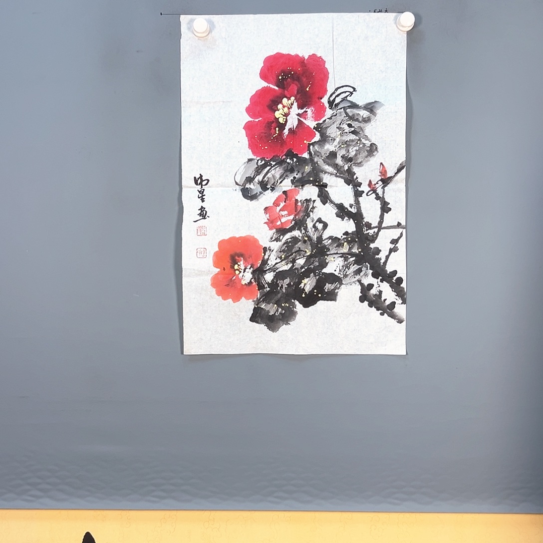 国画300 花鸟和蝴蝶都会出现