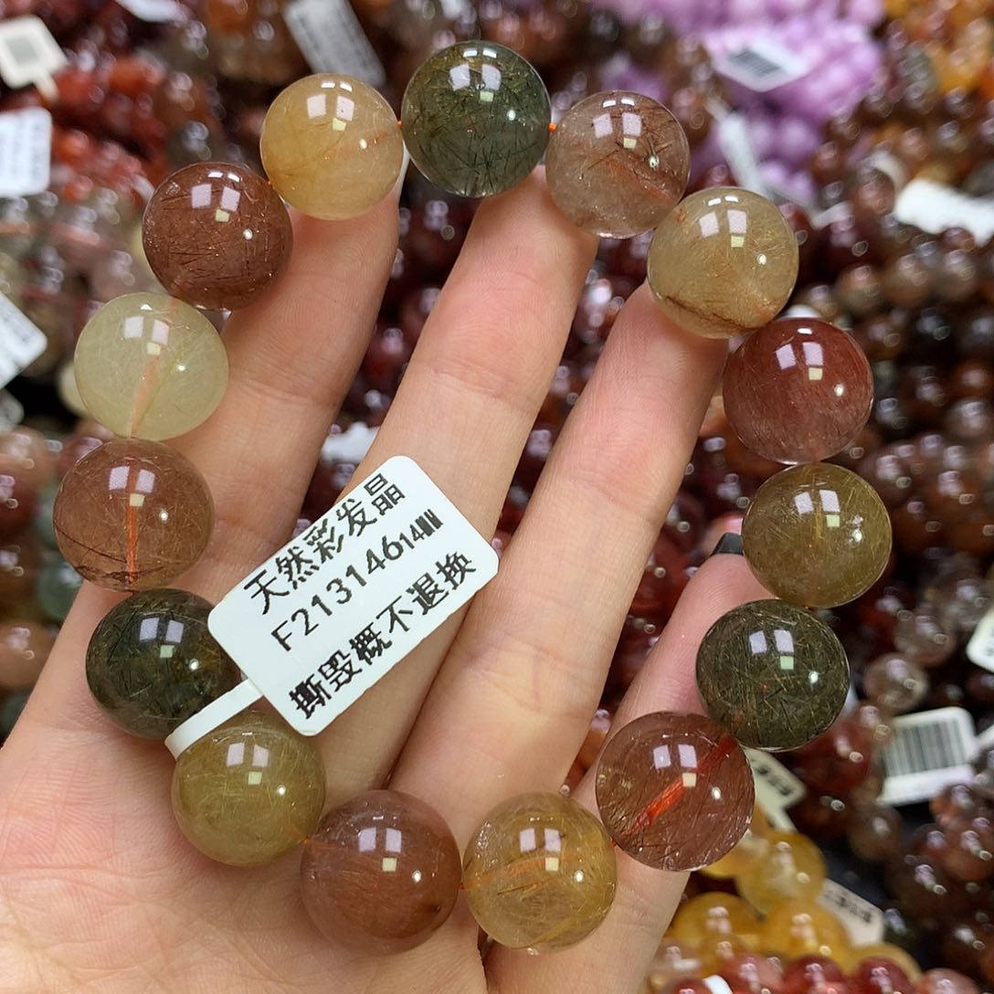水晶手链未镶嵌，