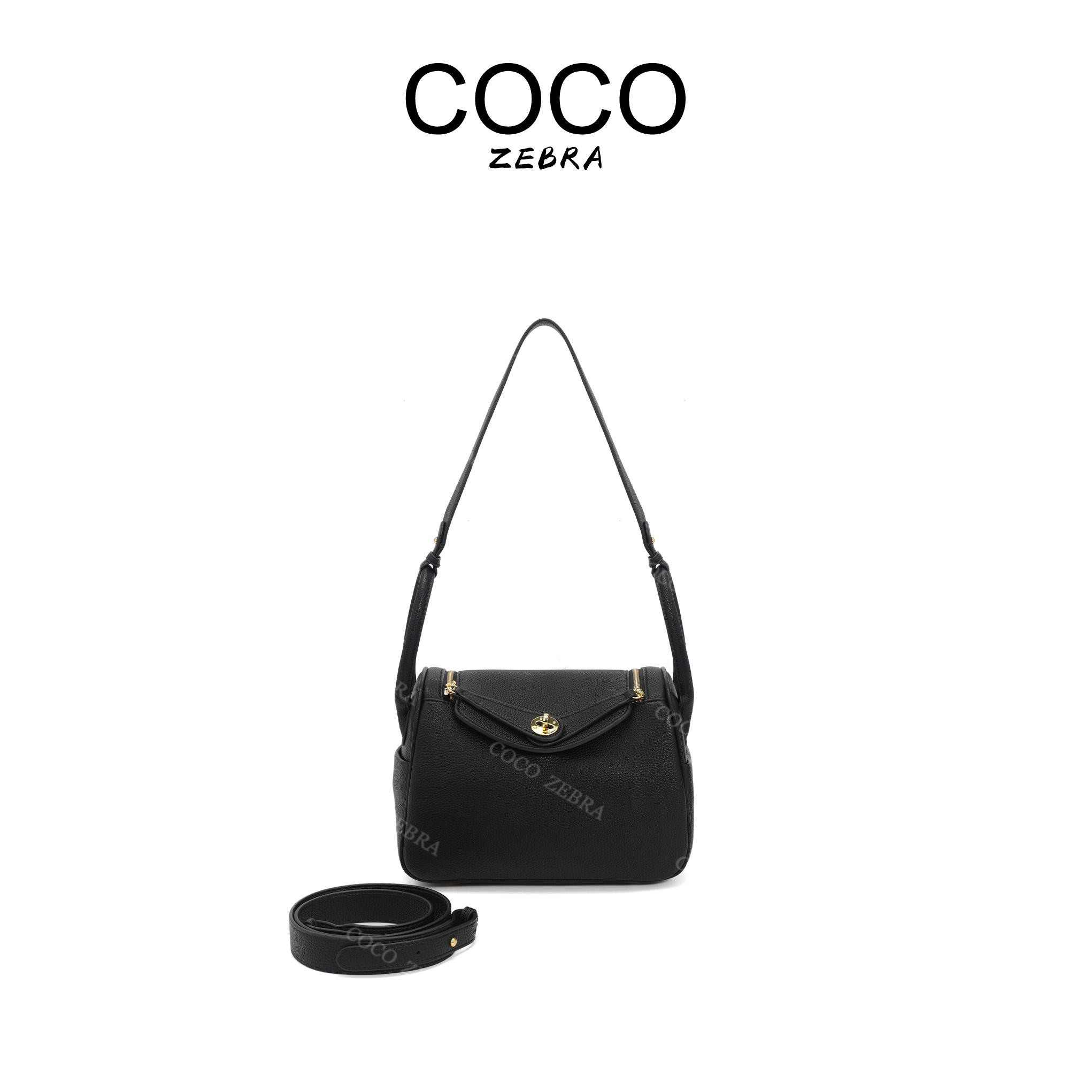 COCO ZEBRA MM795 26cm 新款时尚经典女士肩包百搭
