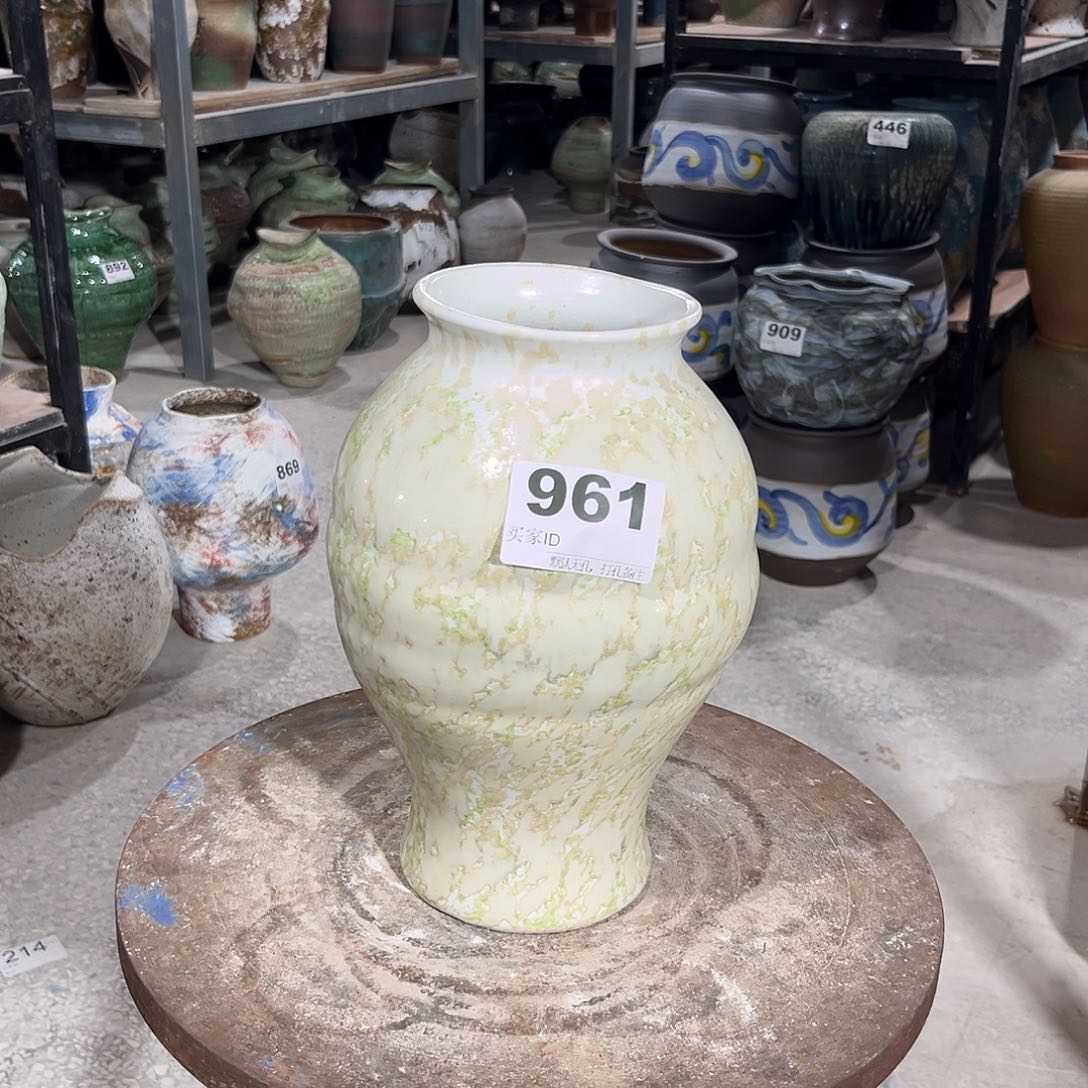 景德镇陶瓷花器默认无孔编号961口10高30