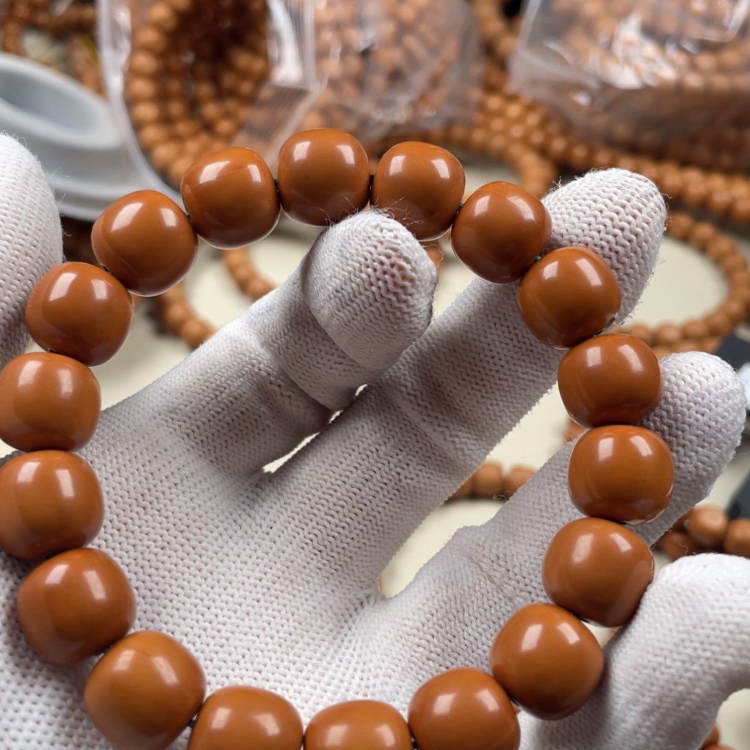 猴头核桃手串泛油油点打底龙岩老邢