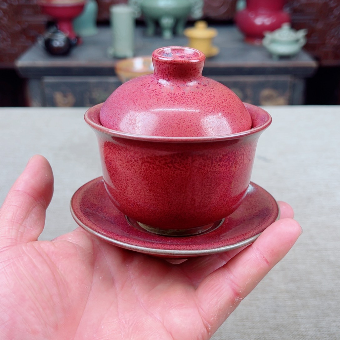 瓷片正能量陶瓷艺术品