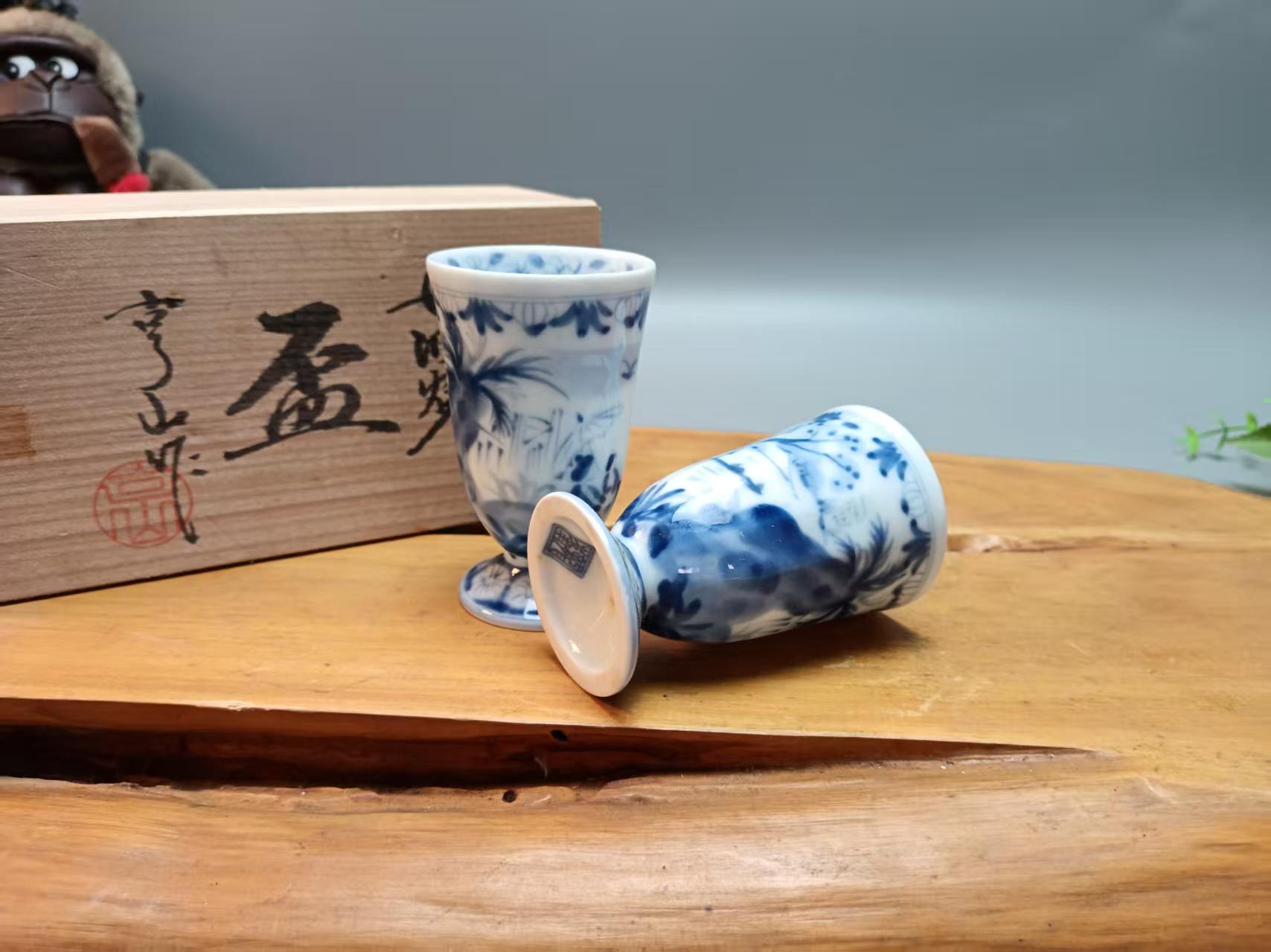 蜜安瓷龙峰高脚杯