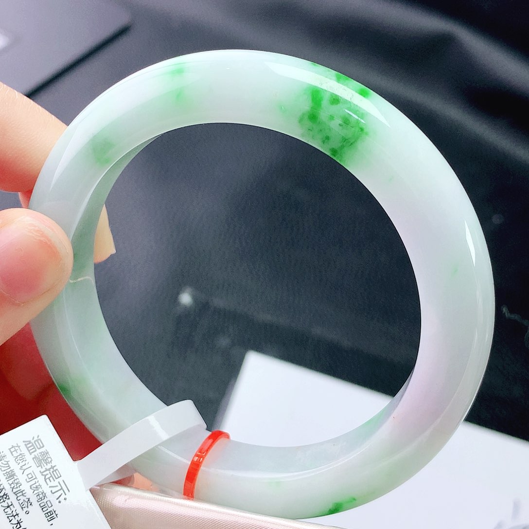 未镶嵌手镯翡翠59圈