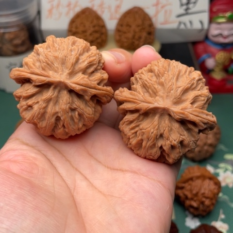 【闪购商品】手串文玩核桃46全品苹果园