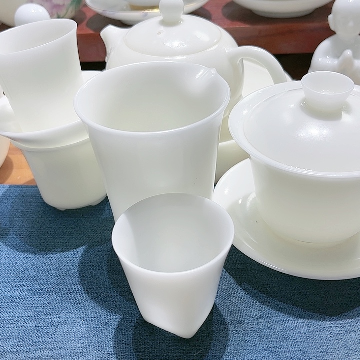 杯素烧冰种大套组8杯11111111111