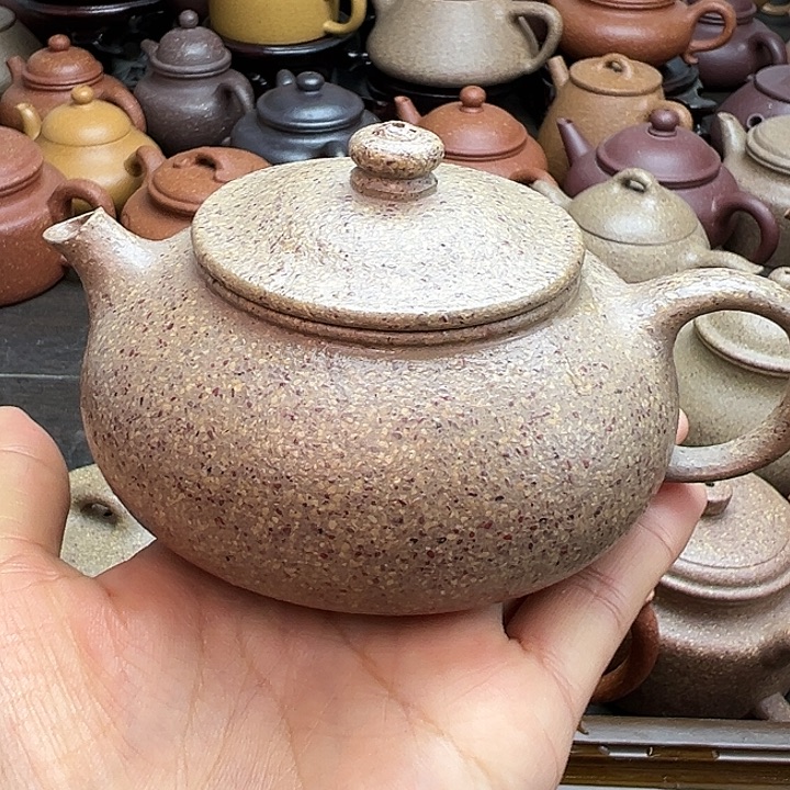 令***克紫砂茶壶青降坡寒江