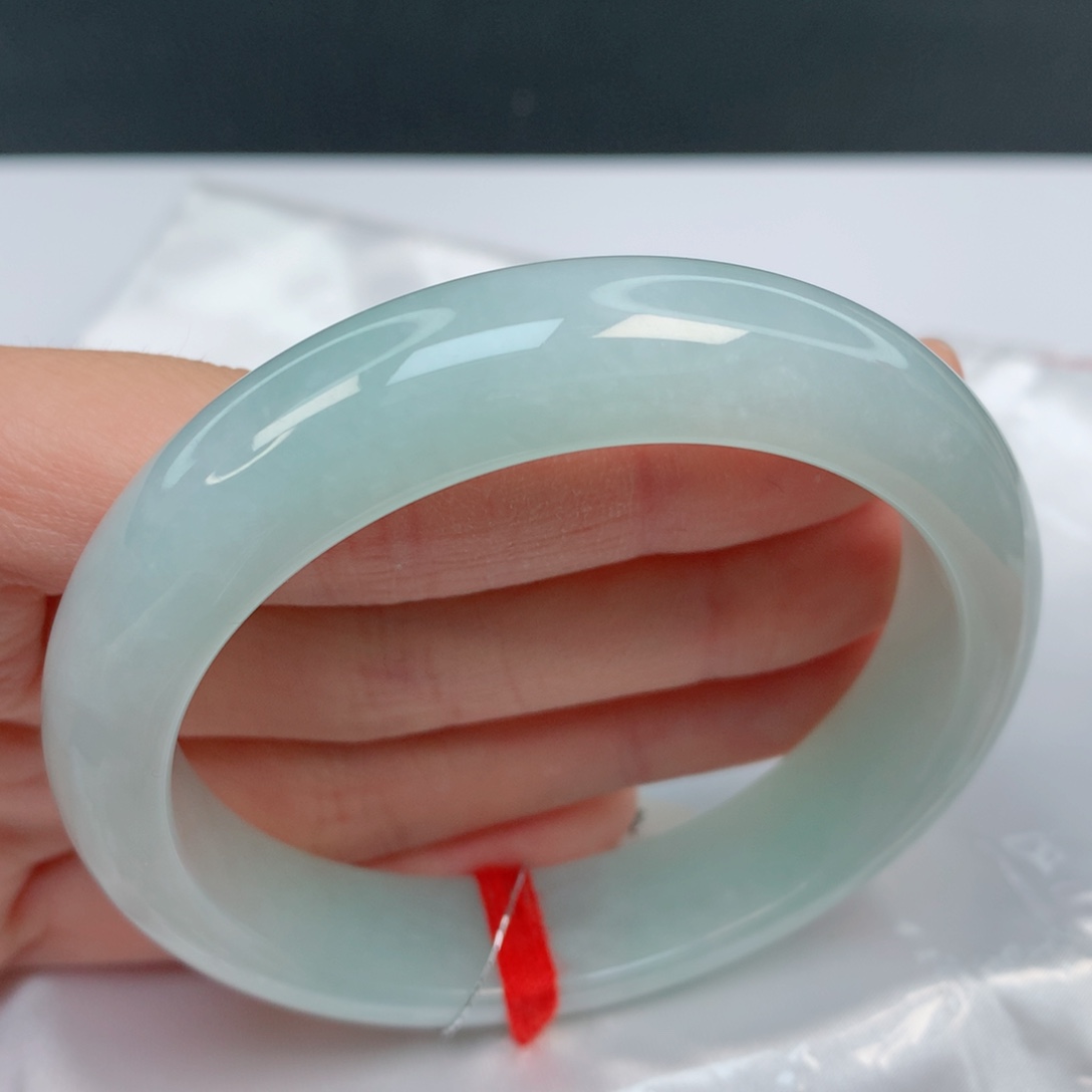 翡翠手镯未镶嵌55.1正圈