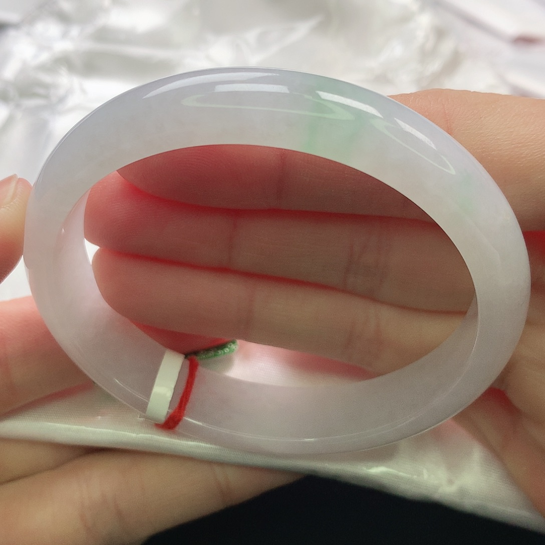 翡翠未镶嵌手镯贵妃57