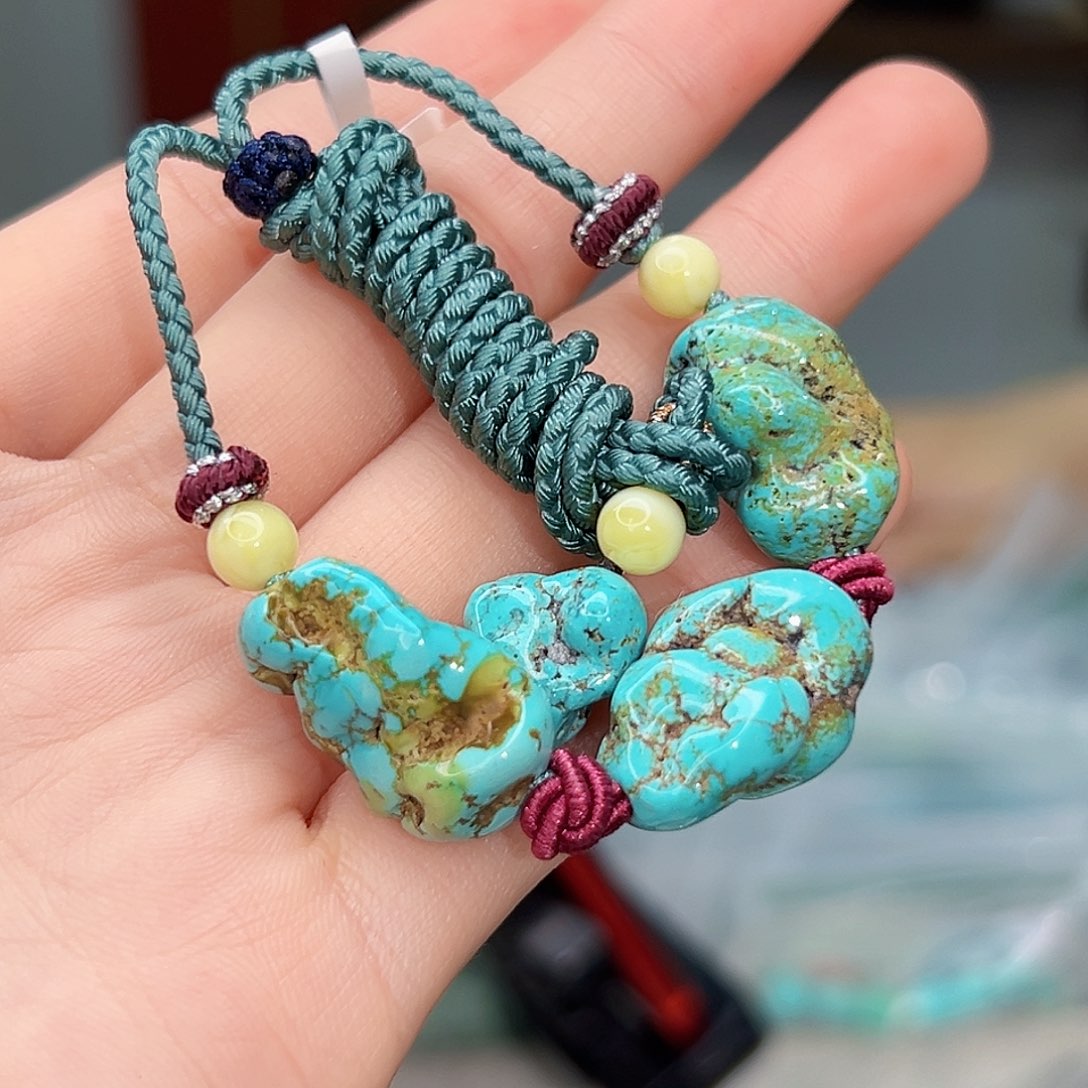 绿松石珠宝奇石未镶嵌