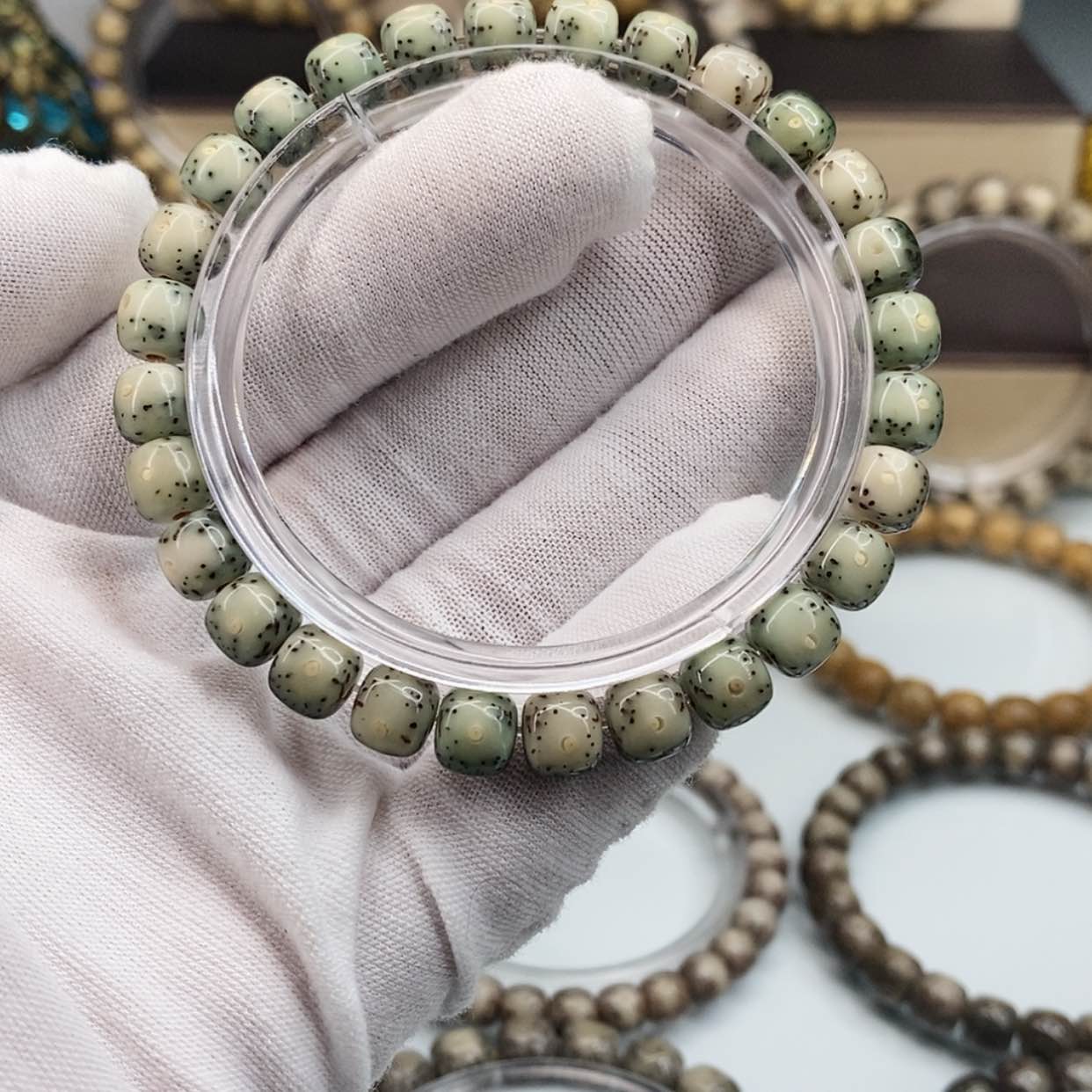 【闪购商品】星月菩提手串大***?一物一图原生态同枝糯冰小冰糖