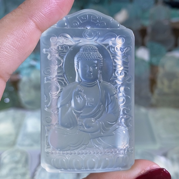 岫玉吊坠未镶嵌吊坠