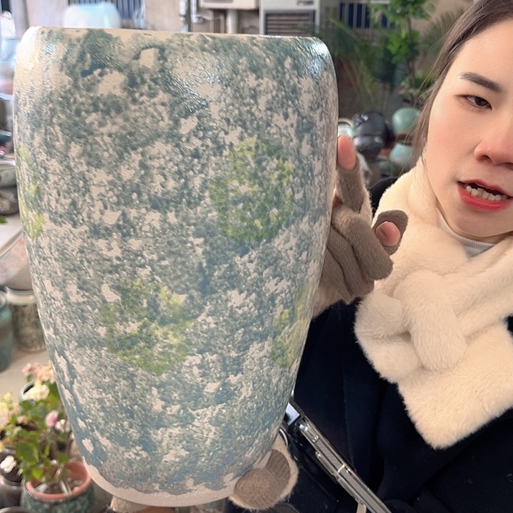 正品口20高33花盆……