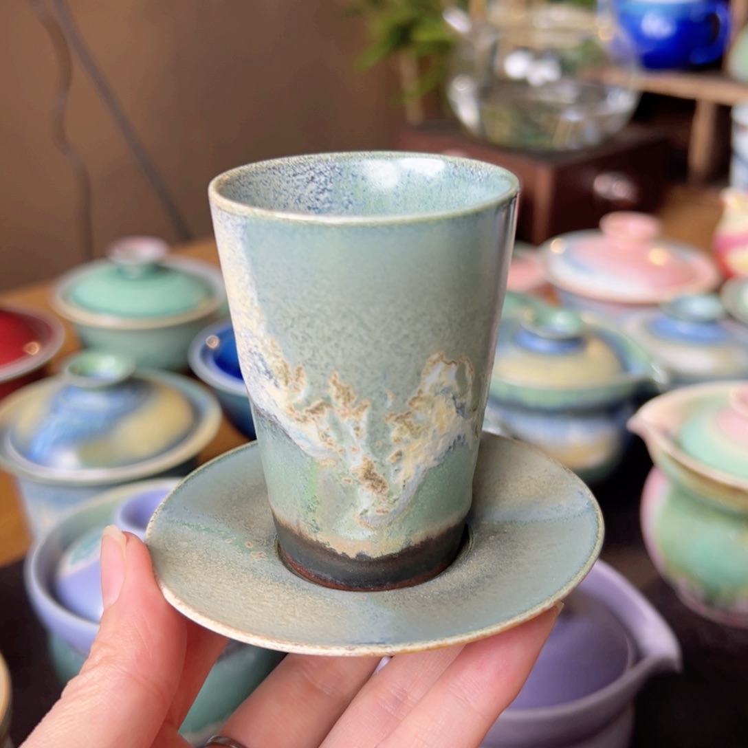 杯青現纯手工制作柴茶器