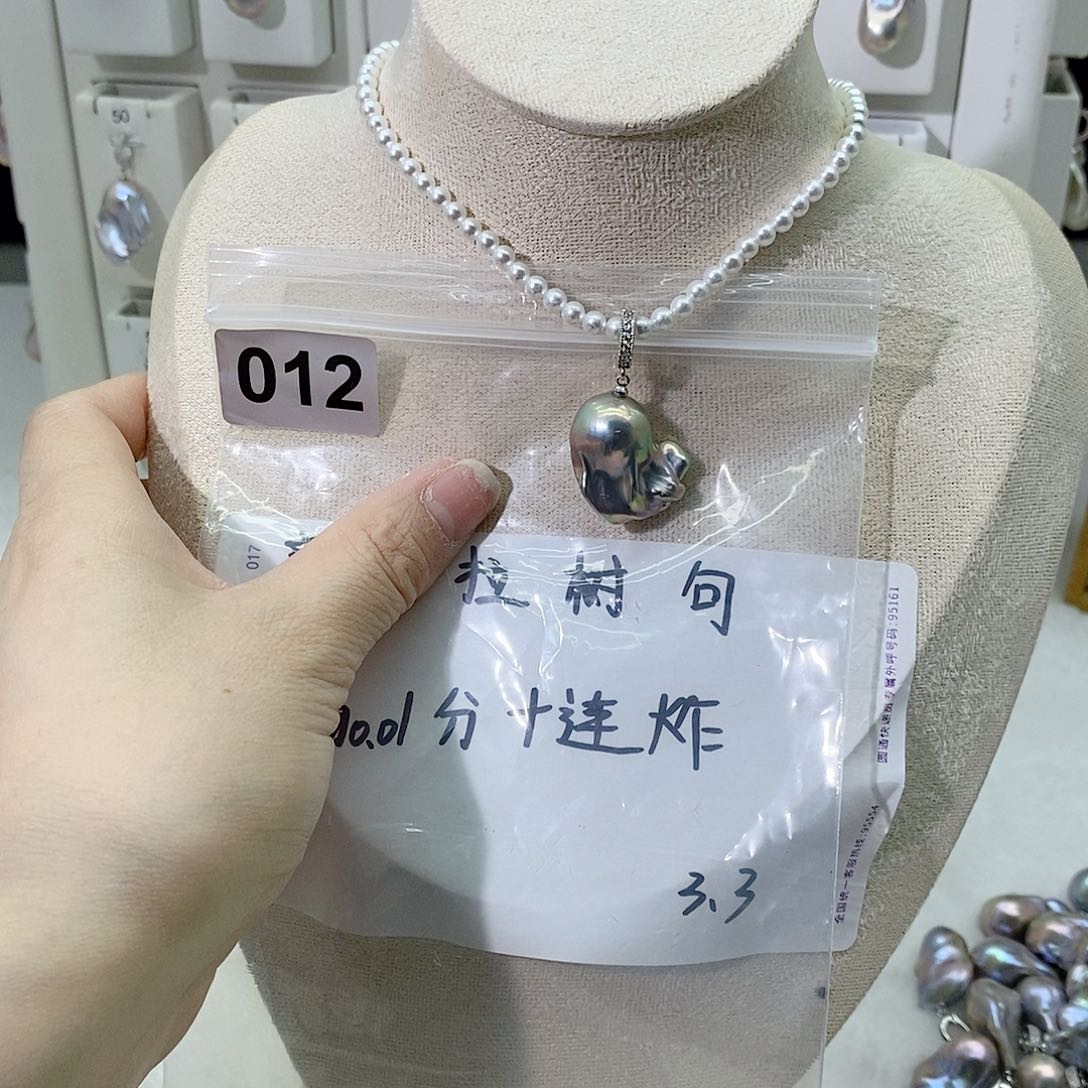 淡水珍珠颈饰合金