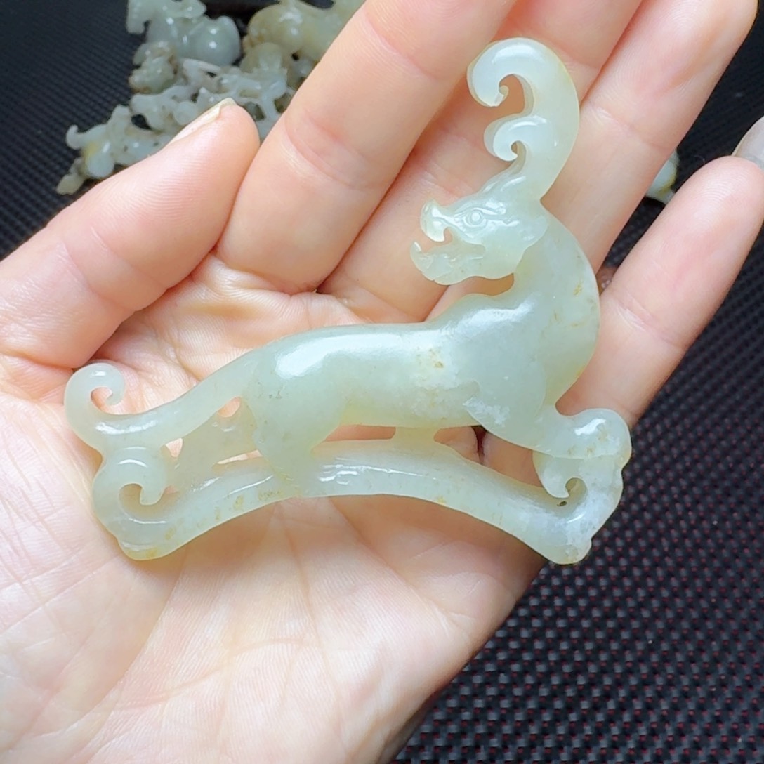 和田玉把件未镶嵌