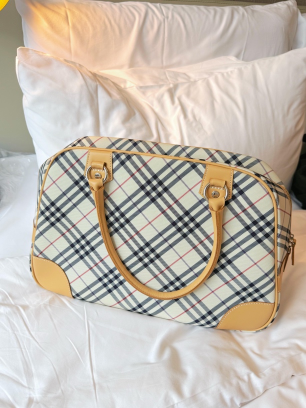 95新 BURBERRY/博柏利 大吉中古/sh/Burberry博柏利珍妮手提包