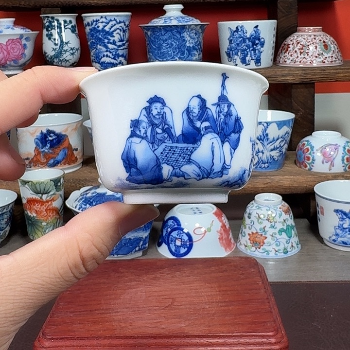 杯现代景德镇陶瓷杯