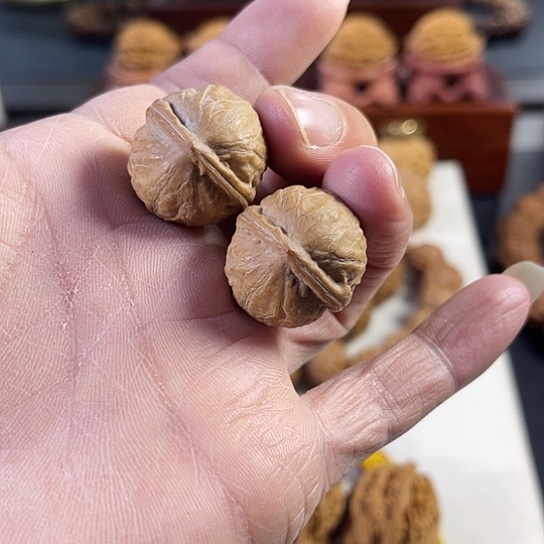 核桃25号楸核佛肚小手捻