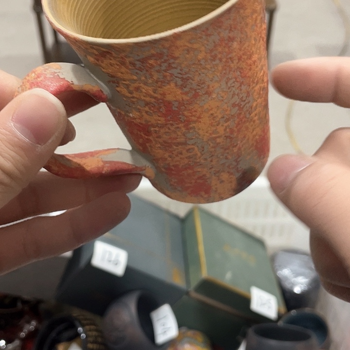 陶瓷茶具全部默认微瑕处理不影响使用完美主义者慎拍！