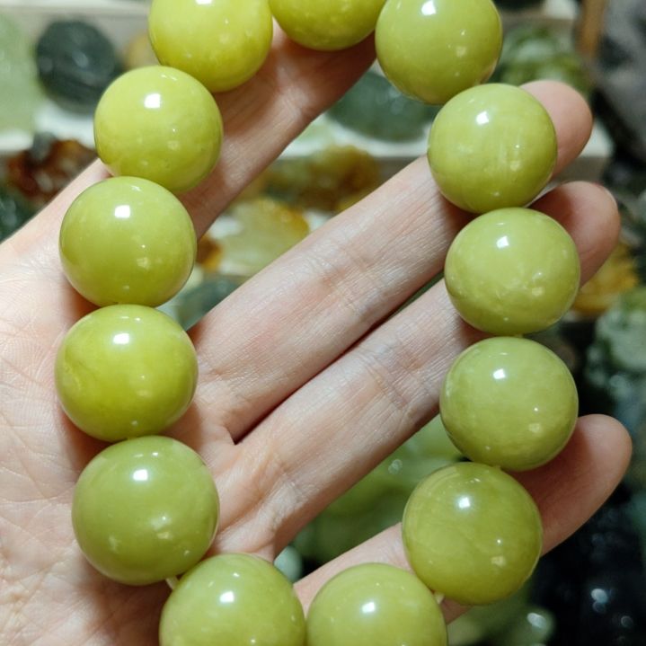 岫玉手串款式未镶嵌