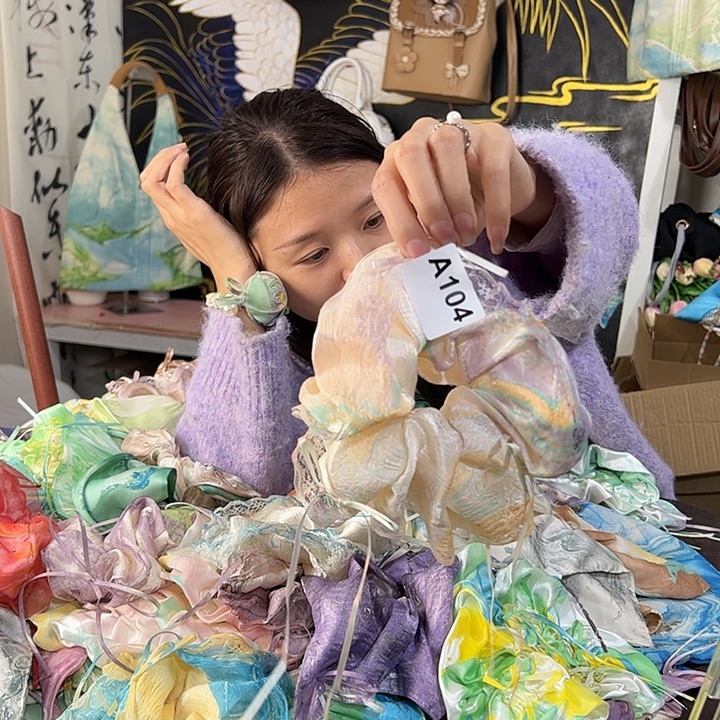 锦***婆104蕾丝发圈不退不换