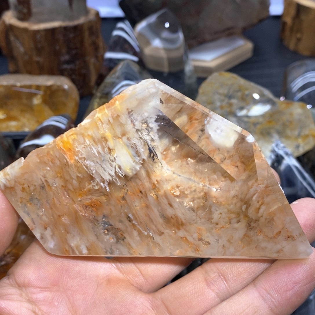 水晶水晶原石未镶嵌