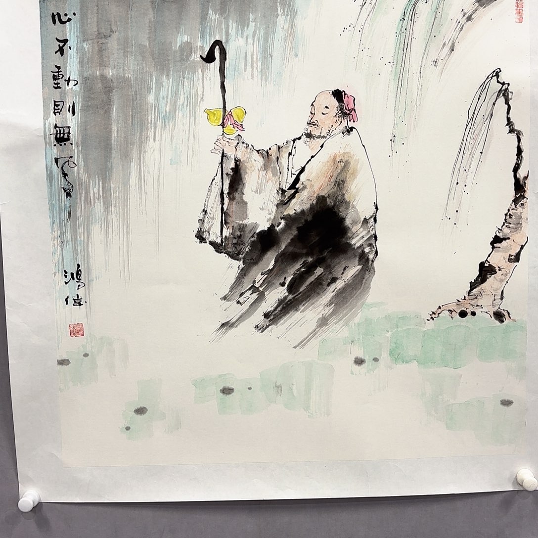 国画国画纯手绘作品请放心去藏