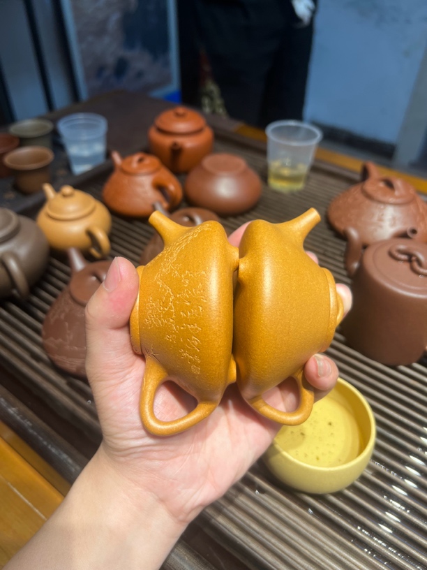 壶友DIY黄龙山原矿紫砂壶黄段泥泡茶壶小容量茶具泥壶