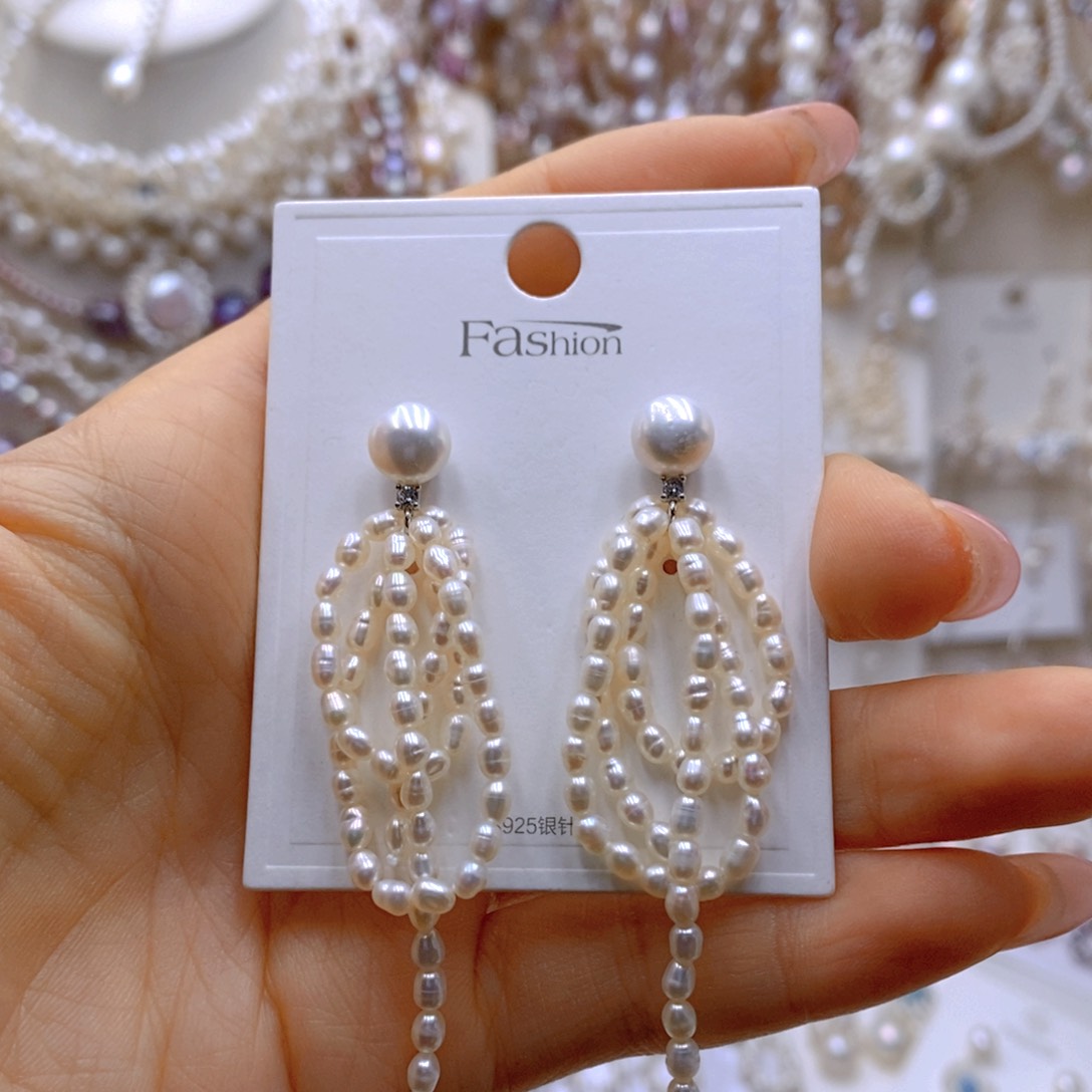 颈饰银S925镶嵌淡水珍珠丹***丹