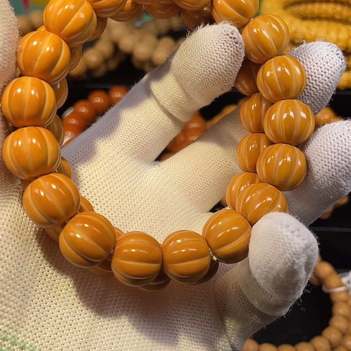 木***鱼猴头核桃手串猴头