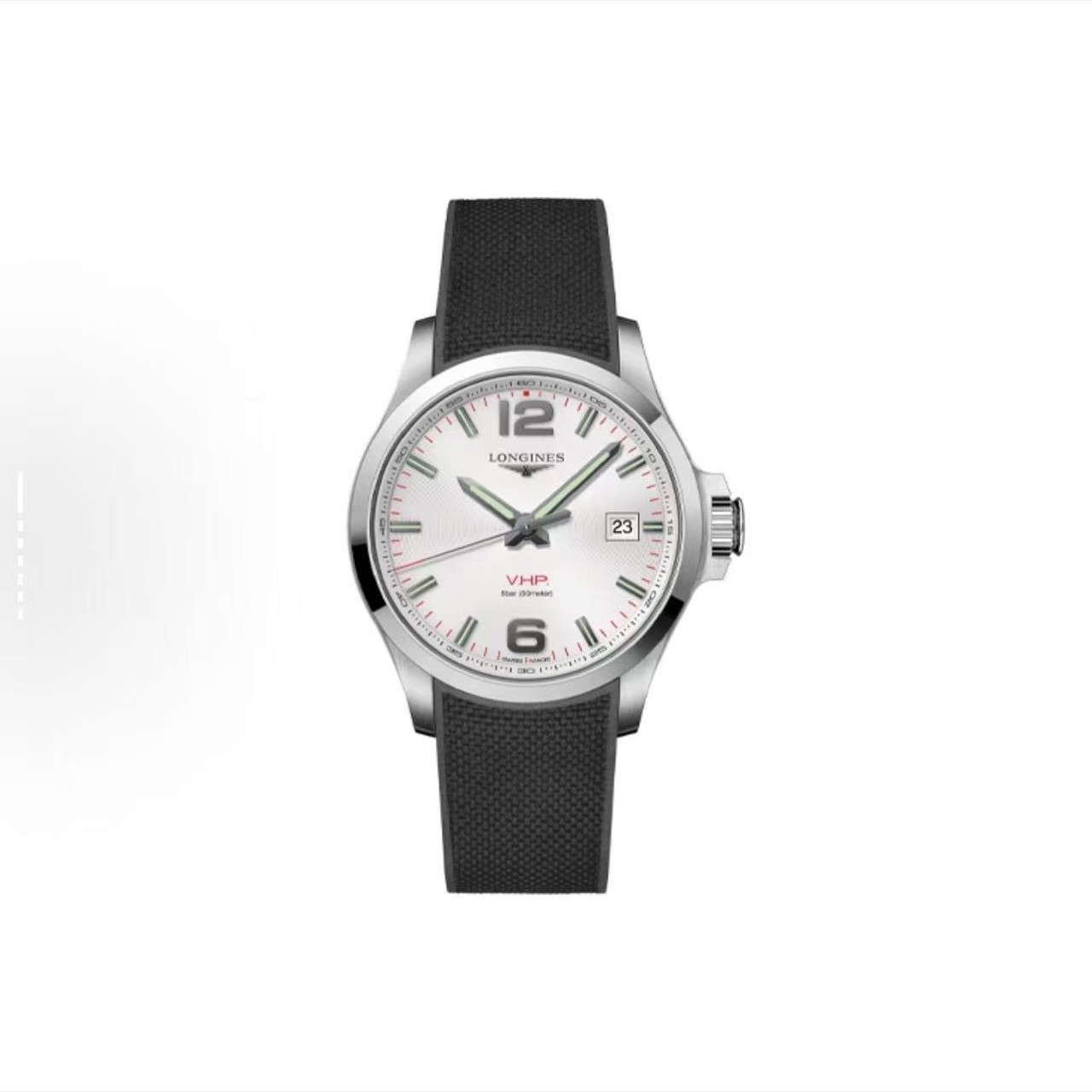 99新 Longines/浪琴 浪琴石英康卡斯39mmVHP男士腕表