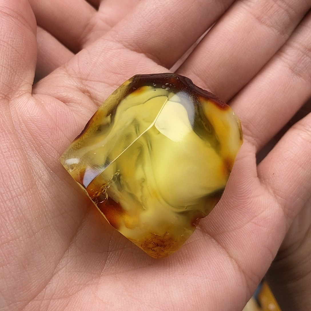 m***金定制琥珀未镶嵌蜜蜡原石定制