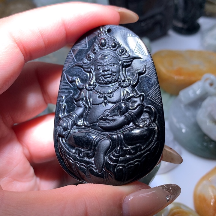 翡翠未镶嵌颈饰保真天然A货翡翠