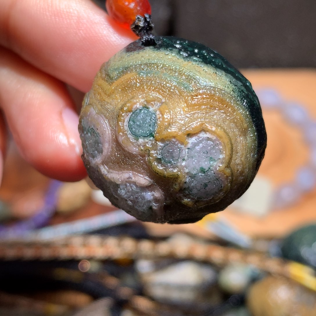 未镶嵌玛瑙/玉髓珠宝半成品