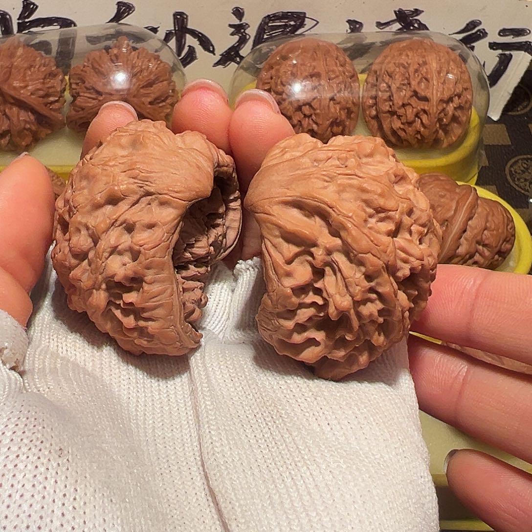 文玩核桃吊坠43全品聚宝盆