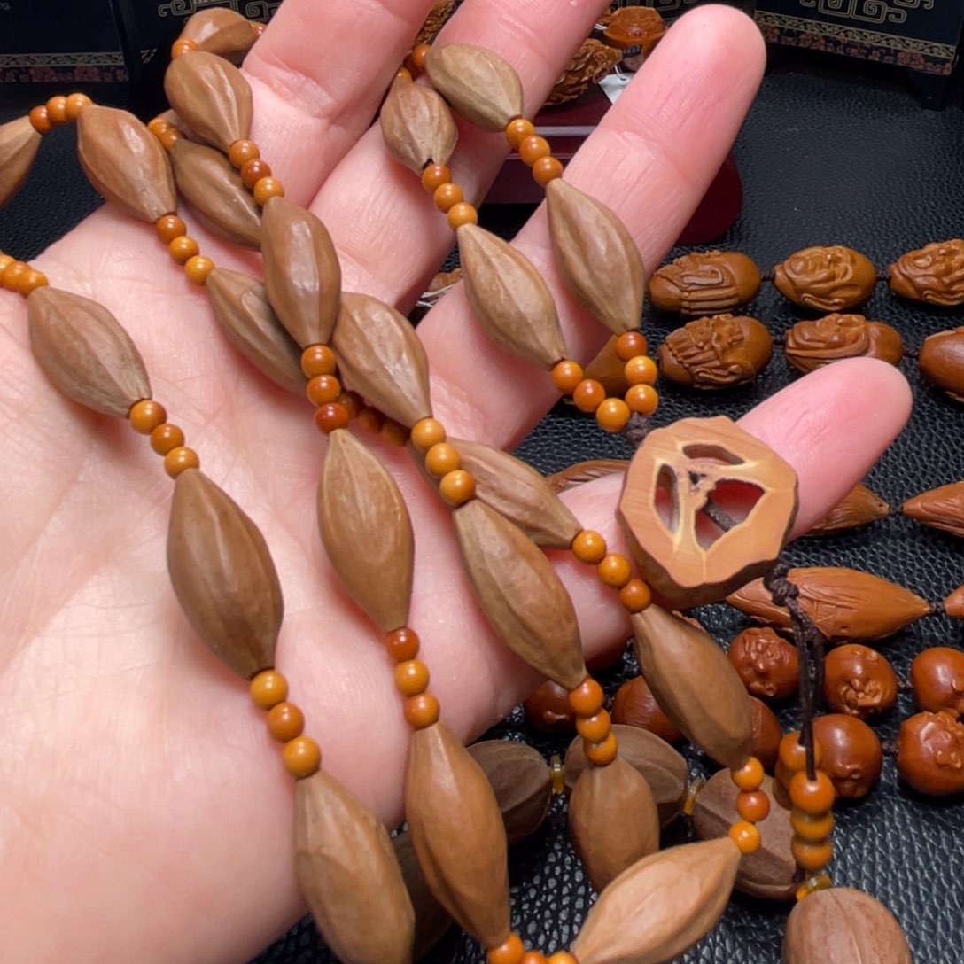 橄榄核手串/手链0:9柳叶核