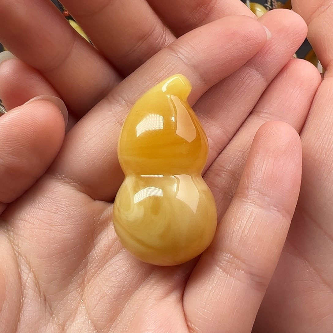 蜜蜡颈饰未镶嵌蜜蜡
